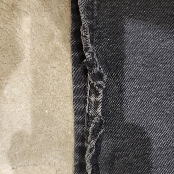 Hollister Low-Rise Grey Baggy Jeans - Picture 4 of 4